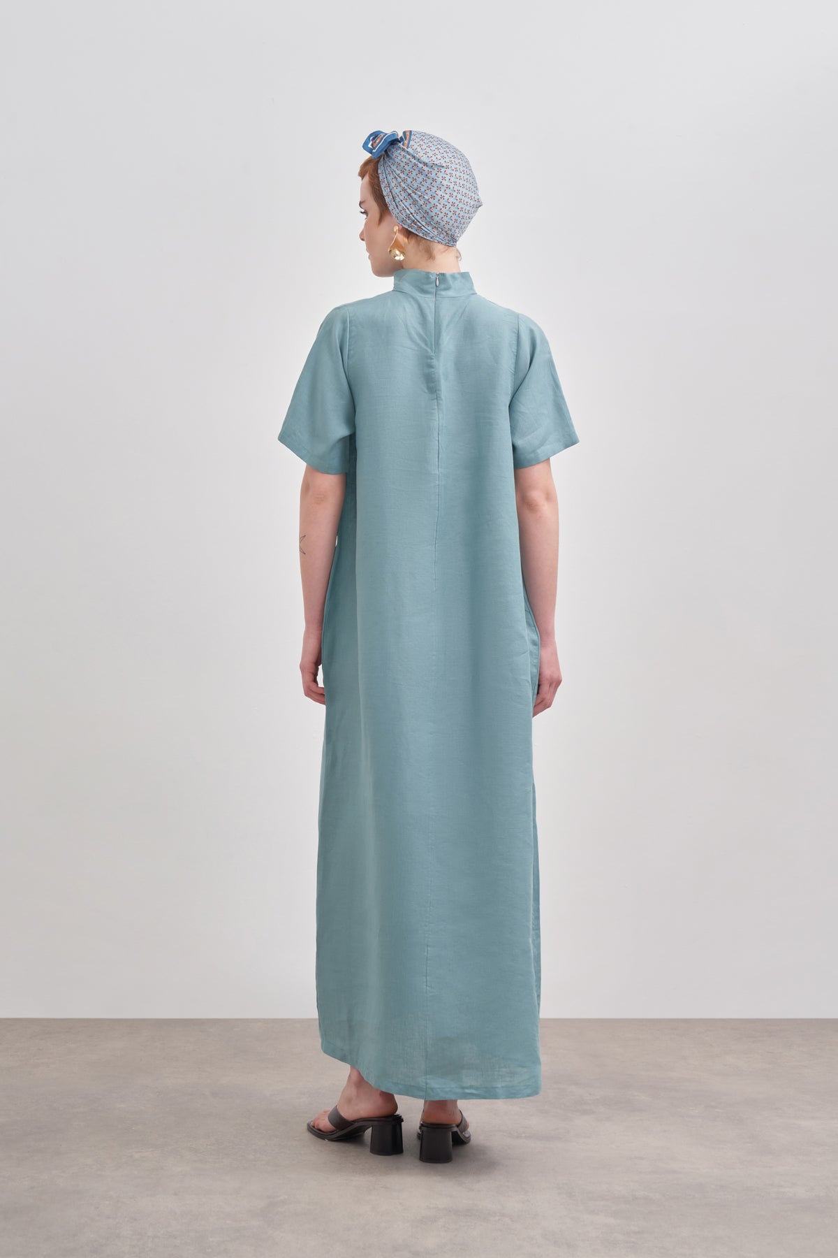 RAW LINEN 2-PIECE SET - MINT GREEN